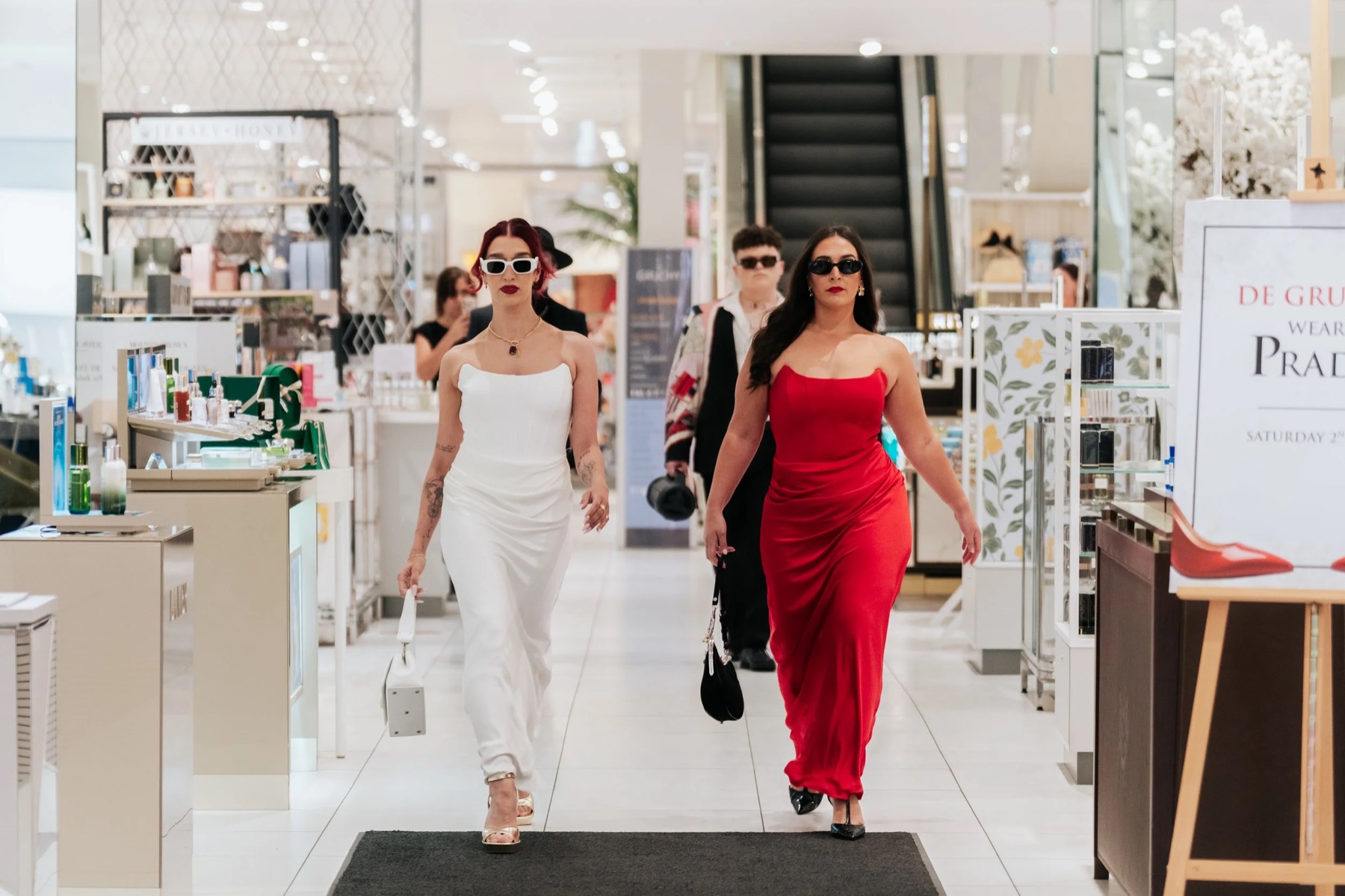 De Gruchy Wears Prada event